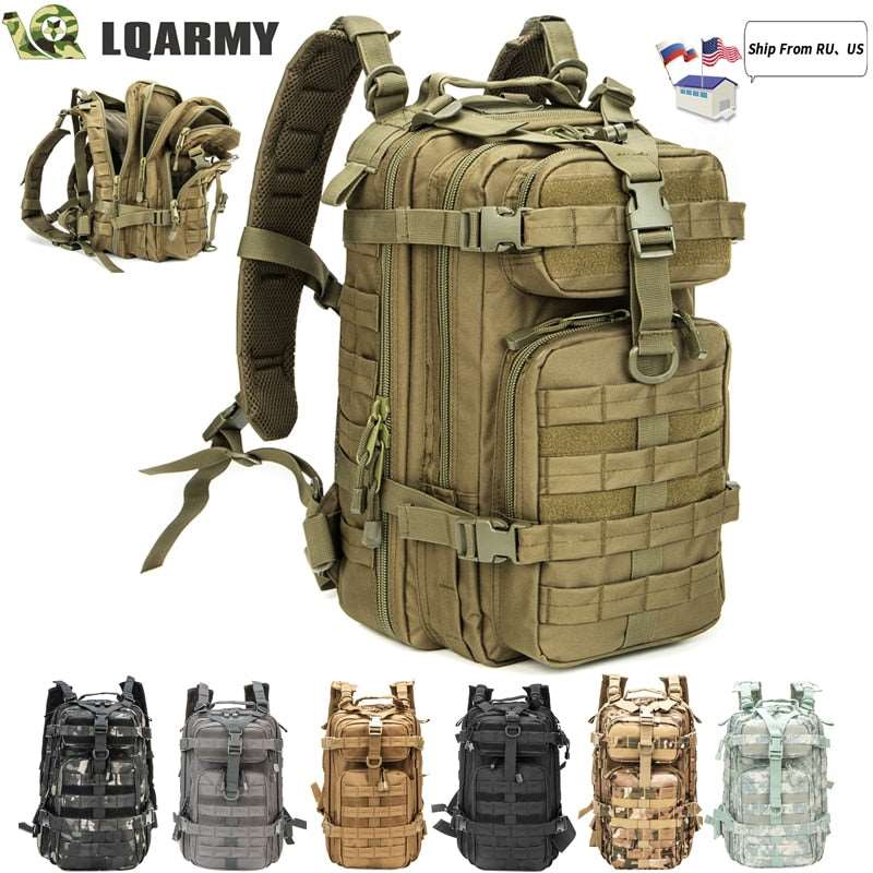 Gaf OEM 1050d Nylon Tactics Backpack Army Style Outdoor Bags CS Camouflage Mochila  Militar Backpack with 30L - China Sport Rucksack and Mochila Tactica price