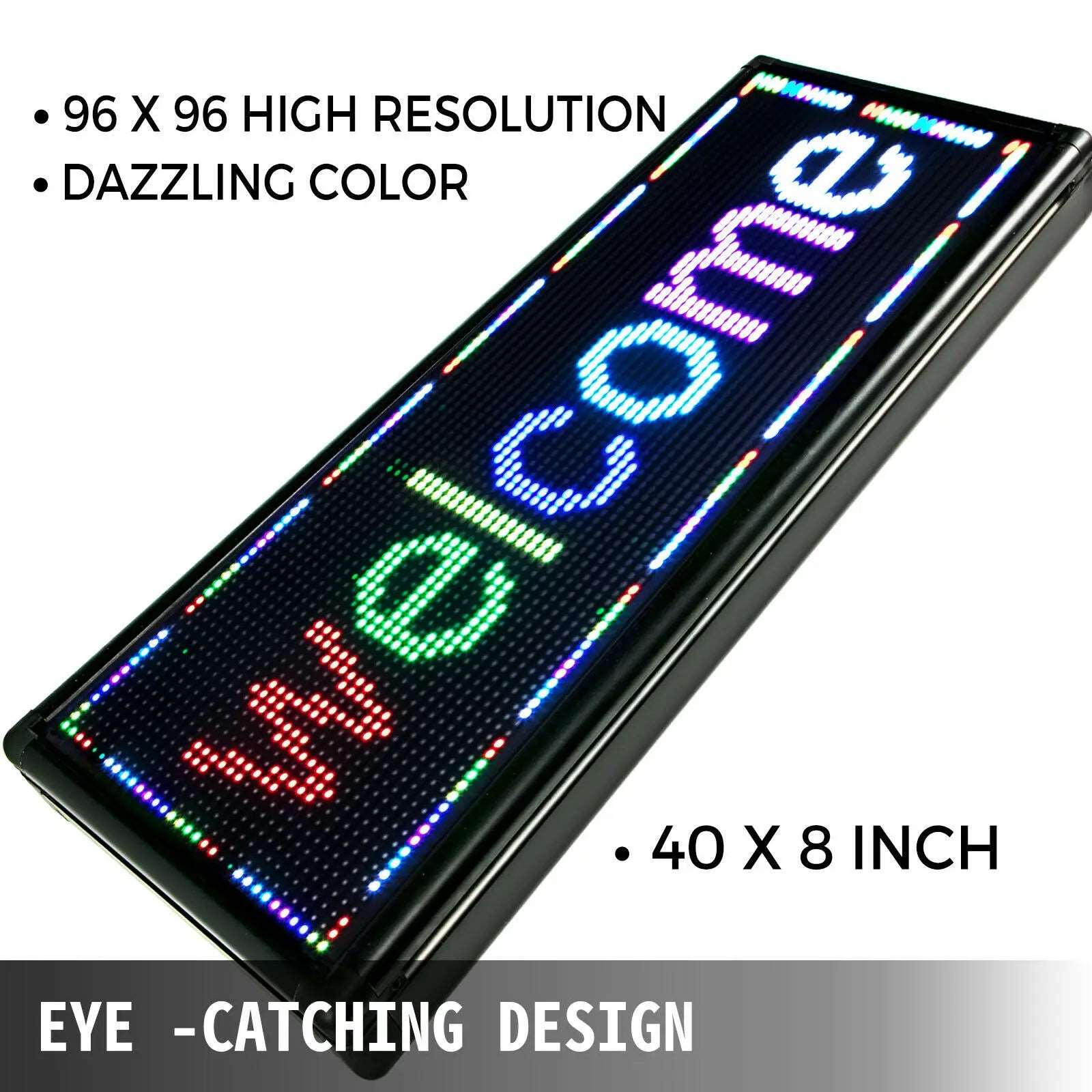 LED Scrolling Message Display