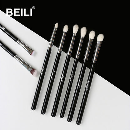 Natural Eye Makeup Brushes Set