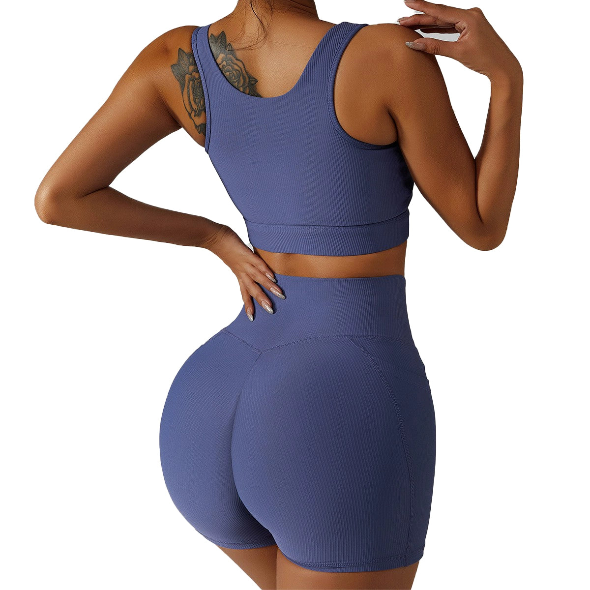 High Waist Pocket Yoga Shorts