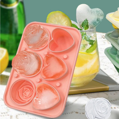 Silicone Decorative Ice Cube Tray