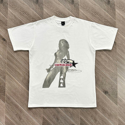 Travis Scott Cactus Jack Digital Girl T-Shirt