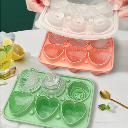 Silicone Decorative Ice Cube Tray