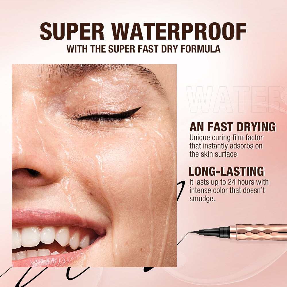 O.TWO.O Waterproof Fine Liquid Eyeliner