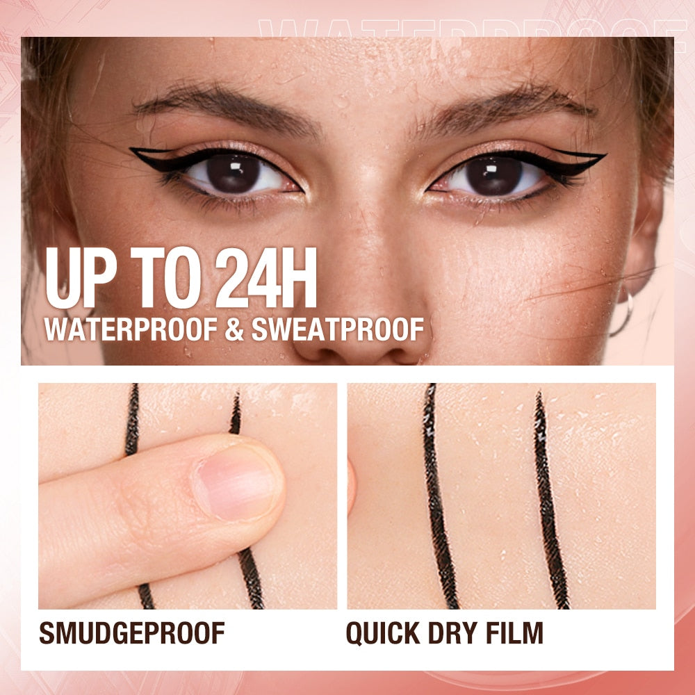 O.TWO.O Waterproof Fine Liquid Eyeliner