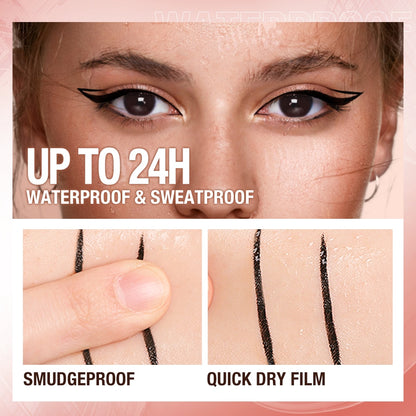 O.TWO.O Waterproof Fine Liquid Eyeliner