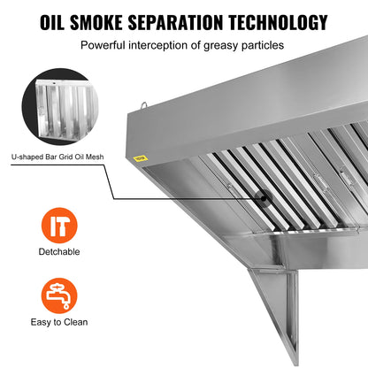 VEVOR Commercial Exhaust Hood