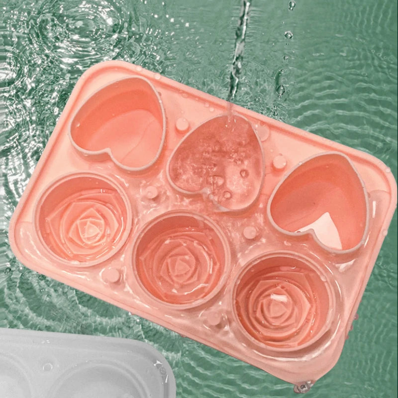 Silicone Decorative Ice Cube Tray