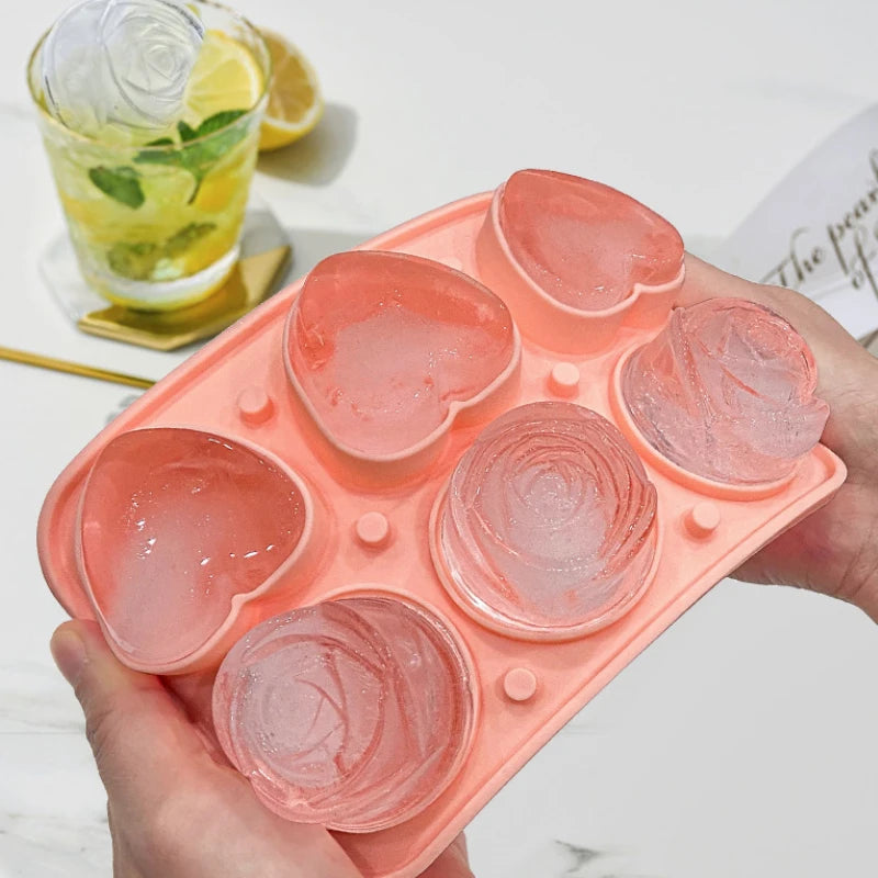 Silicone Decorative Ice Cube Tray