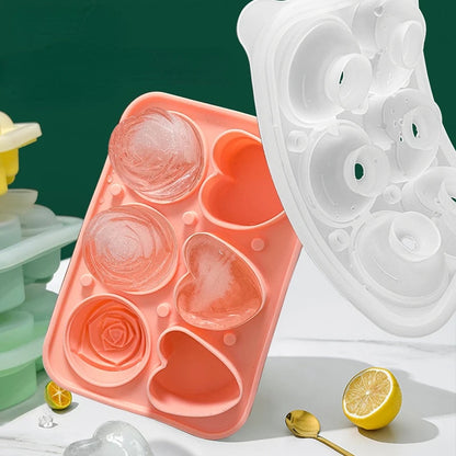 Silicone Decorative Ice Cube Tray