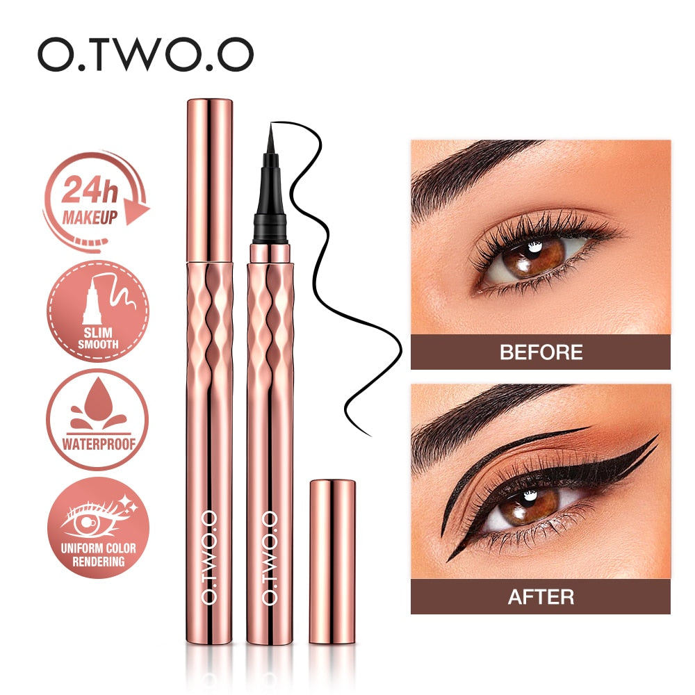 O.TWO.O Waterproof Fine Liquid Eyeliner