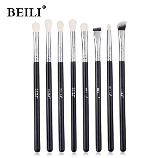 Natural Eye Makeup Brushes Set